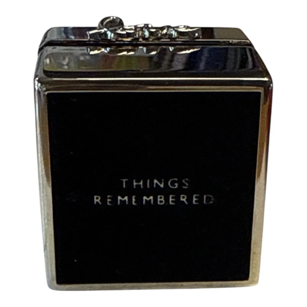 Silver Wedding Ring Box
